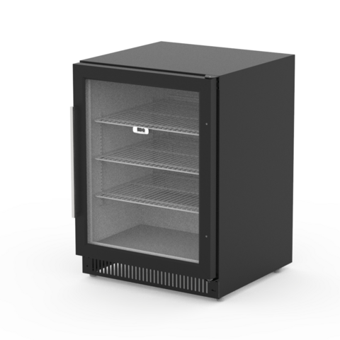 BBQ Kitchen - Outdoor BBQ Cooler GROSS schwarz m. Edelstahlg