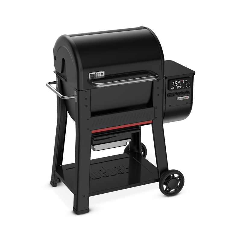 Weber SEARWOOD Holzpelletgrill, Black